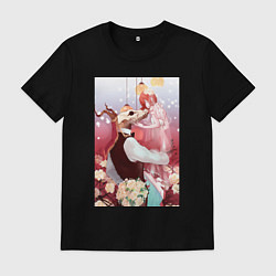 Футболка хлопковая мужская Невеста чародея, цвет: черный