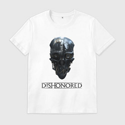 Футболка хлопковая мужская Dishonored, цвет: белый