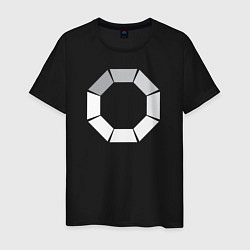 Футболка хлопковая мужская Loading, цвет: черный
