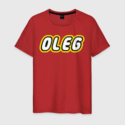Футболка хлопковая мужская Oleg, цвет: красный