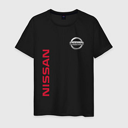 Футболка хлопковая мужская Nissan Style цвета черный — фото 1