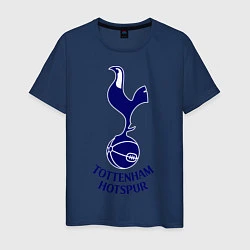 Футболка хлопковая мужская Tottenham FC, цвет: тёмно-синий