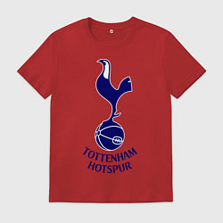 Футболка хлопковая мужская Tottenham FC, цвет: красный