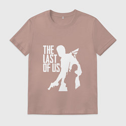 Футболка хлопковая мужская THE LAST OF US, цвет: пыльно-розовый