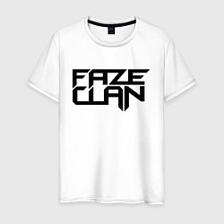 Футболка хлопковая мужская FaZe Clan, цвет: белый