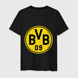 Футболка хлопковая мужская BVB 09 цвета черный — фото 1