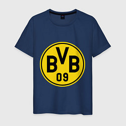 Футболка хлопковая мужская BVB 09, цвет: тёмно-синий