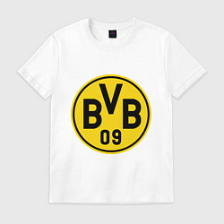 Футболка хлопковая мужская BVB 09, цвет: белый