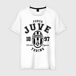 Футболка хлопковая мужская Forza Juve 1897: Torino, цвет: белый