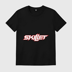 Футболка хлопковая мужская Skillet, цвет: черный