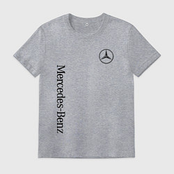 Футболка хлопковая мужская MERCEDES-BENZ, цвет: меланж