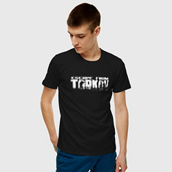 Футболка хлопковая мужская ESCAPE FROM TARKOV, цвет: черный — фото 2
