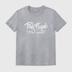 Футболка хлопковая мужская Pink Floyd, цвет: меланж