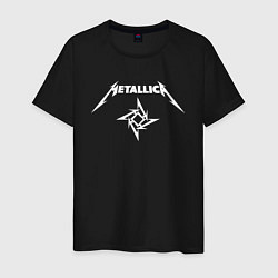 Футболка хлопковая мужская METALLICA, цвет: черный