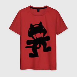 Футболка хлопковая мужская MONSTERCAT, цвет: красный