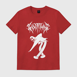 Футболка хлопковая мужская GHOSTEMANE, цвет: красный
