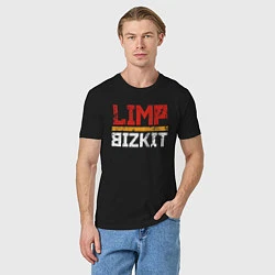 Футболка хлопковая мужская LIMP BIZKIT, цвет: черный — фото 2