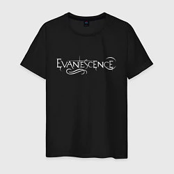Футболка хлопковая мужская Evanescence, цвет: черный