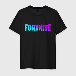 Футболка хлопковая мужская FORTNITE 2, цвет: черный