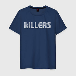 Футболка хлопковая мужская The Killers, цвет: тёмно-синий