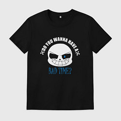 Футболка хлопковая мужская UNDERTALE, цвет: черный