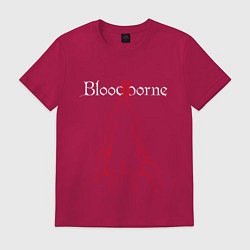 Футболка хлопковая мужская Bloodborne, цвет: маджента