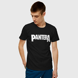 Футболка хлопковая мужская PANTERA, цвет: черный — фото 2