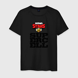 Футболка хлопковая мужская Разработчик Supercell, цвет: черный