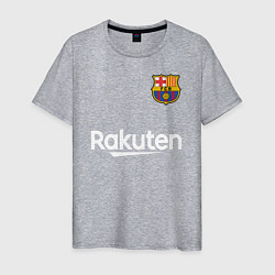 Футболка хлопковая мужская BARCELONA, цвет: меланж