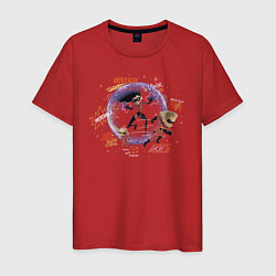 Футболка хлопковая мужская The Incredibles цвета красный — фото 1