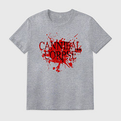 Футболка хлопковая мужская Cannibal Corpse, цвет: меланж