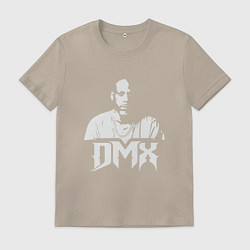 Футболка хлопковая мужская DMX Rapper, цвет: миндальный