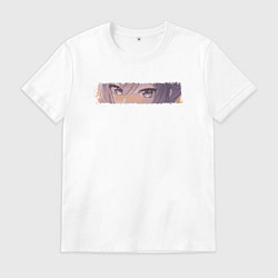 Футболка хлопковая мужская Genshen Inpact, цвет: белый