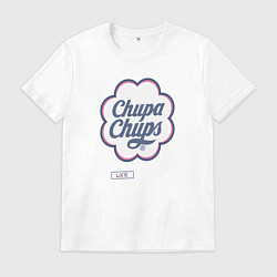 Футболка хлопковая мужская Chupa Chups, цвет: белый