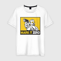 Футболка хлопковая мужская Mark It Zero Большой Лебовски, цвет: белый