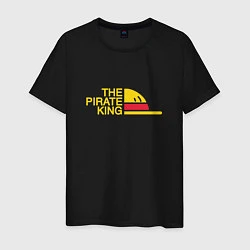 Футболка хлопковая мужская THE PIRATE KING, цвет: черный