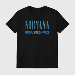 Футболка хлопковая мужская Nirvana Нирвана Рок Rock, цвет: черный
