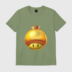 Футболка хлопковая мужская GoldToad, цвет: авокадо