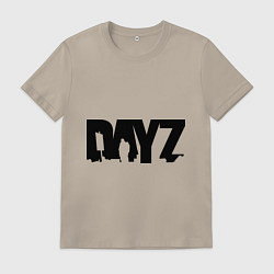 Футболка хлопковая мужская DayZ, цвет: миндальный