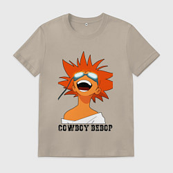 Футболка хлопковая мужская Edward Nеt, цвет: миндальный