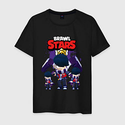 Футболка хлопковая мужская EDGAR EPIC HERO BRAWL STARS, цвет: черный