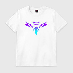 Футболка хлопковая мужская WALHALLA TEAM NEON LOGO ТОКИЙСКИЕ МСТИТЕЛИ, цвет: белый