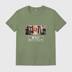 Футболка хлопковая мужская Команда Благодатного дома, цвет: авокадо