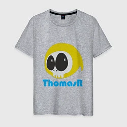Футболка хлопковая мужская Thomas, цвет: меланж