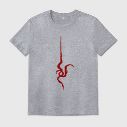 Футболка хлопковая мужская Нагито Данганронпа, цвет: меланж