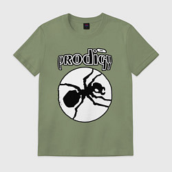 Футболка хлопковая мужская The prodigy ant, цвет: авокадо
