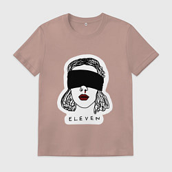 Футболка хлопковая мужская Eleven одиннадцать, цвет: пыльно-розовый