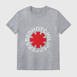 Футболка хлопковая мужская Peppers - Logo, цвет: меланж