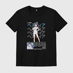 Футболка хлопковая мужская Гестия арт, цвет: черный