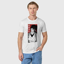 Футболка хлопковая мужская Охотник Ёриичи, цвет: белый — фото 2